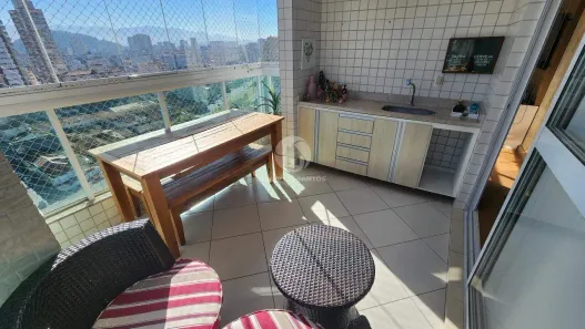 Apartamento com 3 Quartos à venda, 127m² no Pompéia, Santos