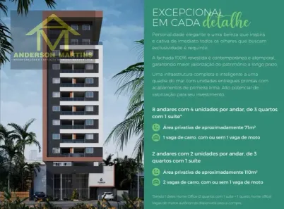 Apartamento com 3 Quartos à venda, 73m² no Praia de Itaparica, Vila Velha