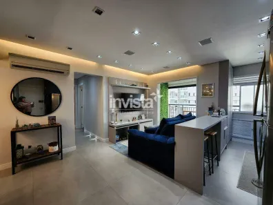 Apartamento com 2 Quartos à venda, 63m² no Marapé, Santos