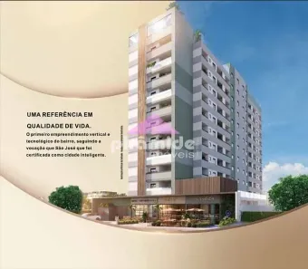 Apartamento com 2 Quartos à venda, 58m² no Loteamento Floresta, São José dos Campos