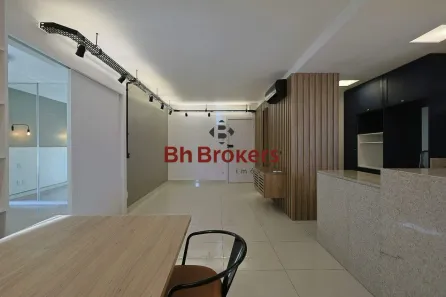 Apartamento com 1 Quarto para alugar, 57m² no Vila da Serra, Nova Lima