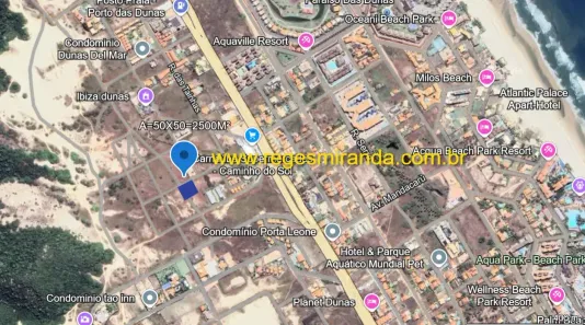 Lote/Terreno à venda, 1250m² no Porto das Dunas, Aquiraz