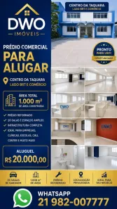 Prédio Comercial para alugar, 1000m² no Jacarepaguá, Rio de Janeiro
