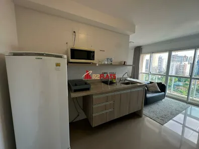 Apartamento com 1 Quarto para alugar, 42m² no Brooklin Paulista, São Paulo