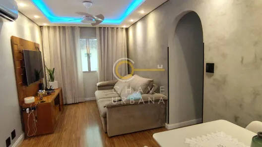 Apartamento com 2 Quartos à venda, 65m² no Aparecida, Santos