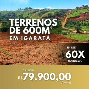 Lote/Terreno à venda, 600m² no Loteamento Recanto das Aguas, Igaratá