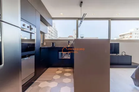 Apartamento com 1 Quarto para alugar, 40m² no Cerqueira César, São Paulo