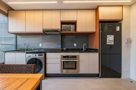 Apartamento com 1 Quarto para alugar, 46m² no Pinheiros, São Paulo