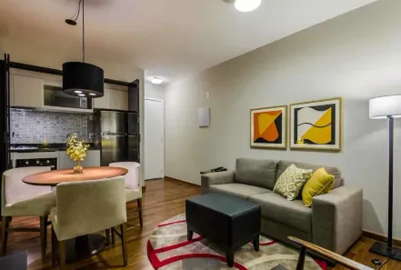 Flat com 2 Quartos para alugar, 65m² no Brooklin Paulista, São Paulo