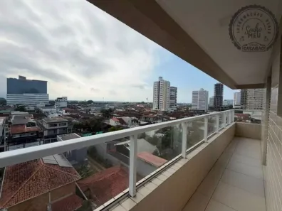 Apartamento com 2 Quartos para alugar, 72m² no Guilhermina, Praia Grande