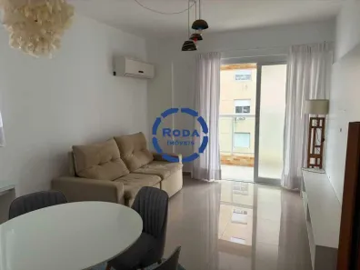 Apartamento com 2 Quartos para alugar, 74m² no Ponta da Praia, Santos