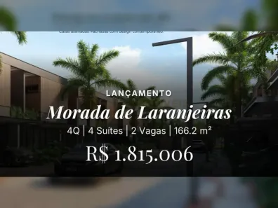 Casa com 4 Quartos à venda, 166m² no Morada de Laranjeiras, Serra