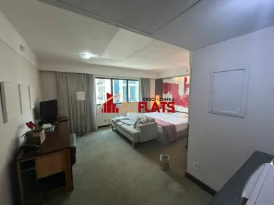 Flat com 1 Quarto para alugar, 28m² no Indianópolis, São Paulo