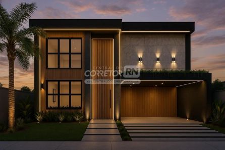 Casa de Condomínio com 4 Quartos à venda, 330m² no Parque do Jiqui, Parnamirim