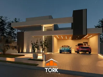 Casa de Condomínio com 3 Quartos à venda, 224m² no Parque Residencial Damha IV, Presidente Prudente