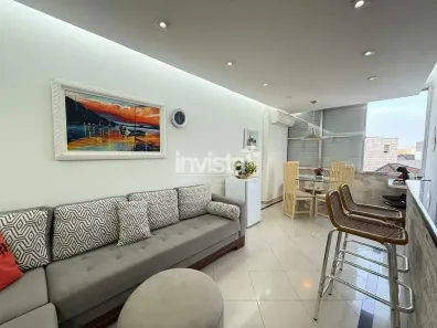 Apartamento com 2 Quartos à venda, 90m² no José Menino, Santos