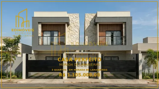 Casa com 3 Quartos à venda, 152m² no Morada de Laranjeiras, Serra