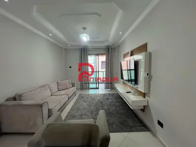 Apartamento com 2 Quartos para alugar, 100m² no Canto do Forte, Praia Grande