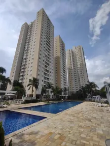 Apartamento com 2 Quartos para alugar, 56m² no Jardim Henriqueta, Taboão da Serra