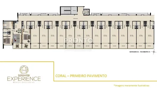 Apartamento com 1 Quarto à venda, 31m² no Centro, Ipojuca
