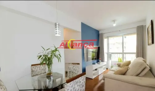 Apartamento com 3 Quartos à venda, 69m² no Macedo, Guarulhos