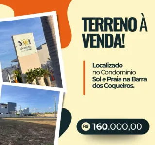 Lote/Terreno à venda, 249m² no Zona de Expansão (Olhos D'Agua), Barra dos Coqueiros