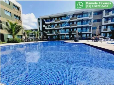 Flat com 1 Quarto à venda, 28m² no N. Sra. do Ó, Ipojuca