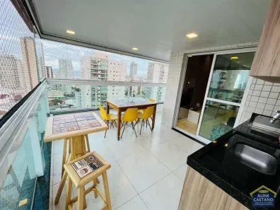 Apartamento com 3 Quartos à venda, 110m² no Caiçara, Praia Grande