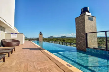 Apartamento com 2 Quartos para alugar, 50m² no Jurerê Internacional, Florianópolis