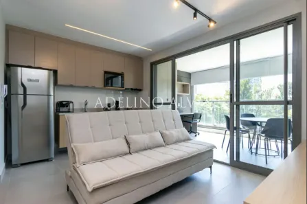 Apartamento com 1 Quarto para alugar, 50m² no Higienópolis, São Paulo