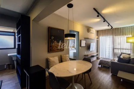 Apartamento com 1 Quarto para alugar, 46m² no Itaim Bibi, São Paulo