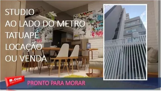 Apartamento com 1 Quarto para alugar, 35m² no Cidade Mãe do Céu, São Paulo