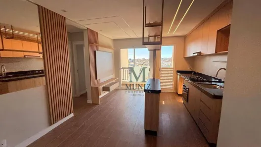 Apartamento com 2 Quartos para alugar, 54m² no Jardim Nova Alvorada, Hortolândia