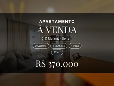 Apartamento com 2 Quartos à venda, 47m² no Maringá, Serra