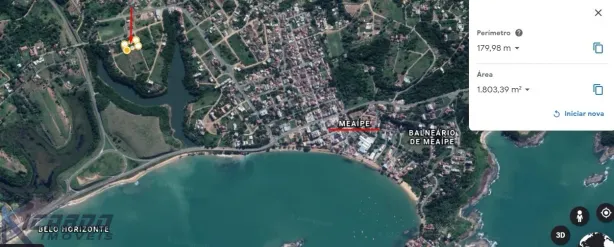 Lote/Terreno à venda, 1800m² no Porto Grande, Guarapari