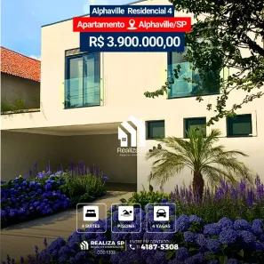 Casa com 4 Quartos à venda, 257m² no Alphaville, Santana de Parnaíba