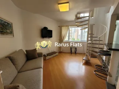 Flat com 1 Quarto para alugar, 46m² no Vila Nova Conceição, São Paulo