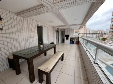 Apartamento com 3 Quartos para venda ou aluguel, 151m² no Tupi, Praia Grande