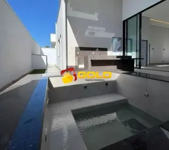 Casa de Condomínio com 4 Quartos à venda, 270m² no Nova Uberlândia, Uberlândia