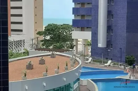 Apartamento com 2 Quartos para alugar, 57m² no Meireles, Fortaleza