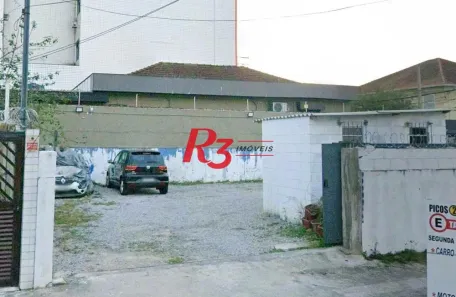 Lote/Terreno para alugar, 308m² no Vila Mathias, Santos