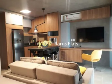 Flat com 1 Quarto para alugar, 40m² no Santo Amaro, São Paulo