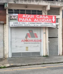 Sobrado com 3 Quartos para alugar, 144m² no Vila Noêmia, Mauá