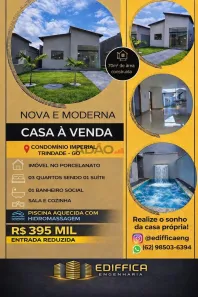 Casa de Condomínio com 3 Quartos à venda, 70m² no Jardim Decolores, Trindade
