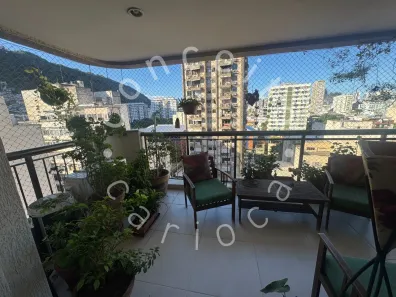 Apartamento com 3 Quartos para alugar, 97m² no Botafogo, Rio de Janeiro