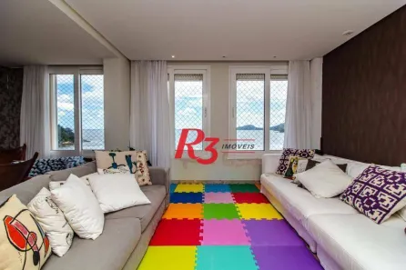 Apartamento com 3 Quartos à venda, 190m² no José Menino, Santos