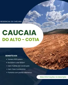 Lote/Terreno à venda, 500m² no Centro, Cotia