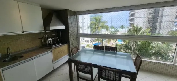 Apartamento com 5 Quartos para alugar, 130m² no Riviera, Bertioga