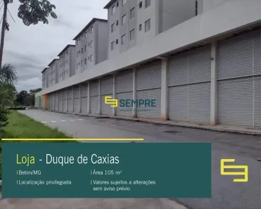 Ponto Comercial para alugar, 105m² no Duque de Caxias, Betim