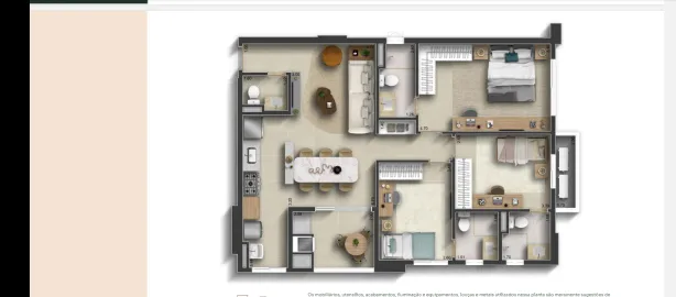 Apartamento com 3 Quartos à venda, 94m² no Setor Bueno, Goiânia